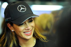 Nicole Scherzenger, cantante y novia de Lewis Hamilton, Mercedes AMG F1