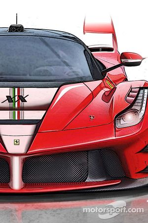 Ferrari LaFerrari XX, diseño concepto
