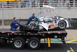 Unfallauto von Mark Webber, Porsche Team, Porsche 919 Hybrid