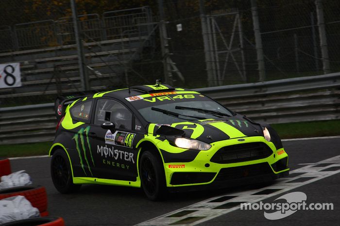 Valentino Rossi y Cassena, Ford Fiesta WRC en 2014