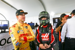 Ryan Hunter-Reay et Kurt Busch