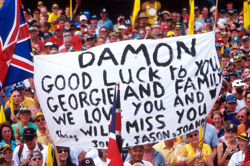 Fans de Damon Hill, Jordan