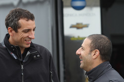 Justen Wilson y Tony Kanaan