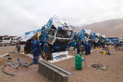 Kamaz Master, área del equipo