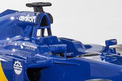 Detail of the new Sauber C34-Ferrari