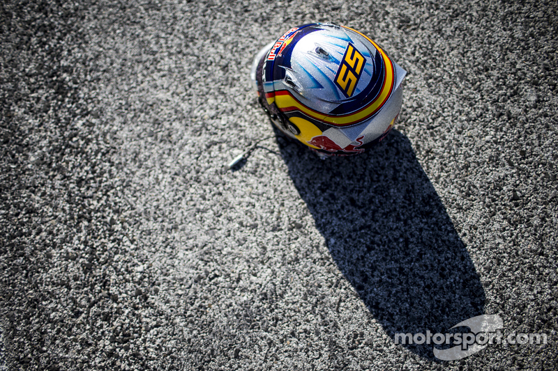 Capacete de Carlos Sainz Jr., Scuderia Toro Rosso