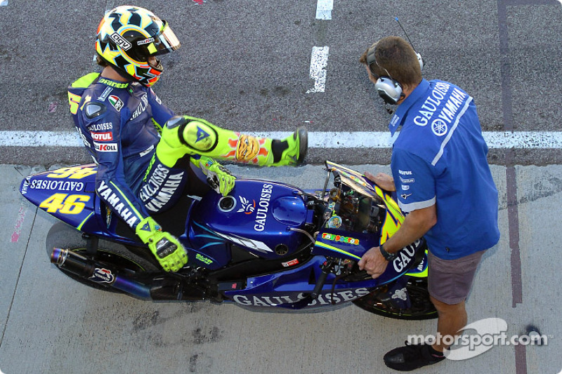 Valentino Rossi At Valencia Gp