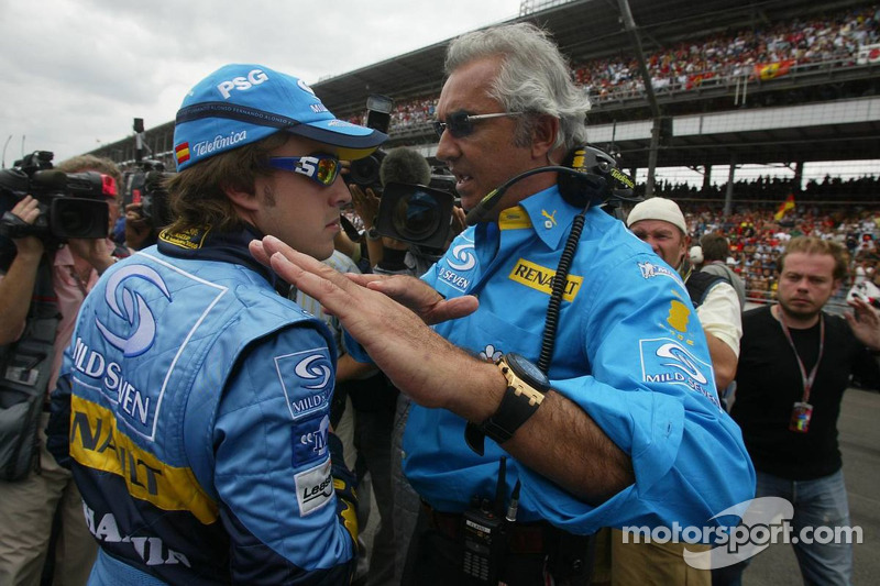 Fernando Alonso e Flavio Briatore