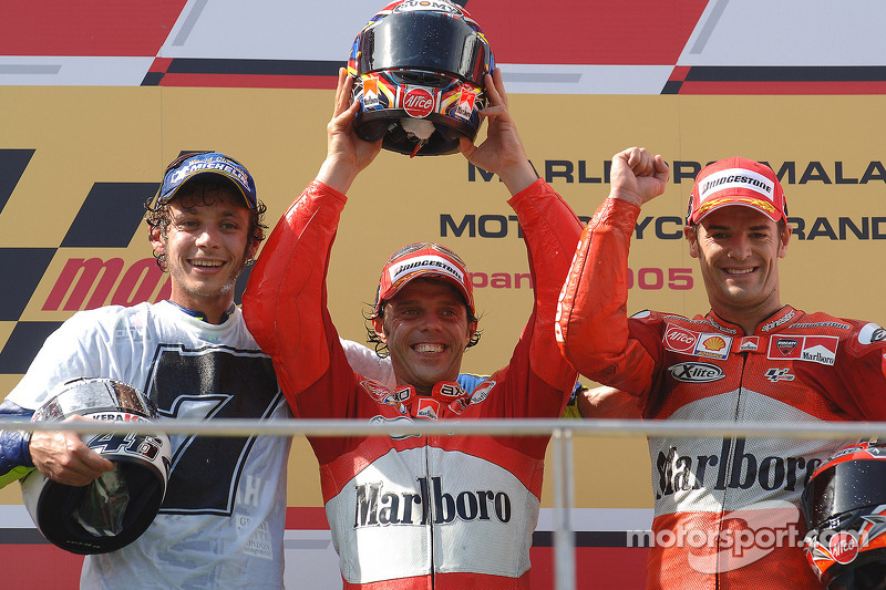 Sepang 2005 -La segunda plaza le da su séptimo título