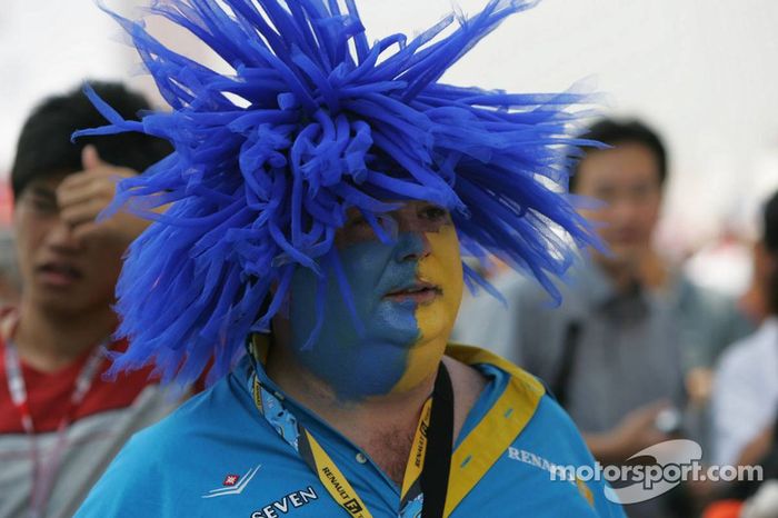 Un fan de Renault F1