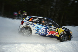 Andreas Mikkelsen and Ola Floene, Volkswagen Polo WRC, Volkswagen Motorsport