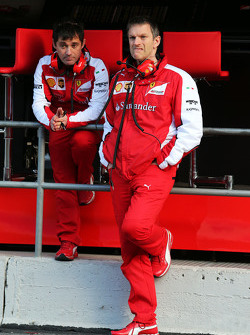 Toni Cuquerella, Ferrari et James Allison, Ferrari