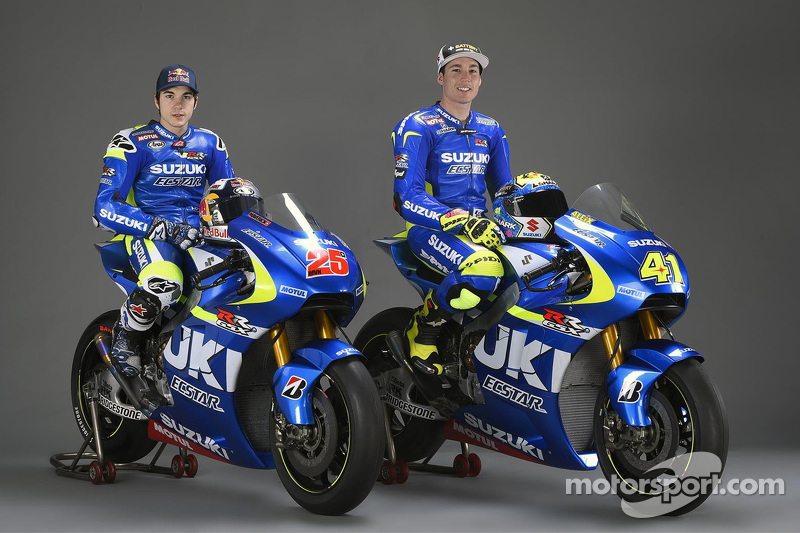 Maverick Viñales, team Suzuki MotoGP, Aleix Espargaro, team Suzuki MotoGP