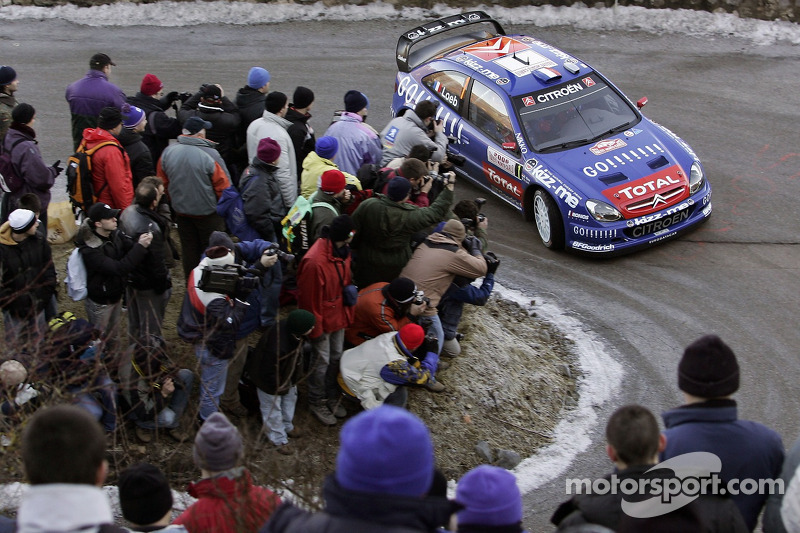 Sébastien Loeb and Daniel Elena