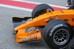 Detail van de nieuwe McLaren MP4-21