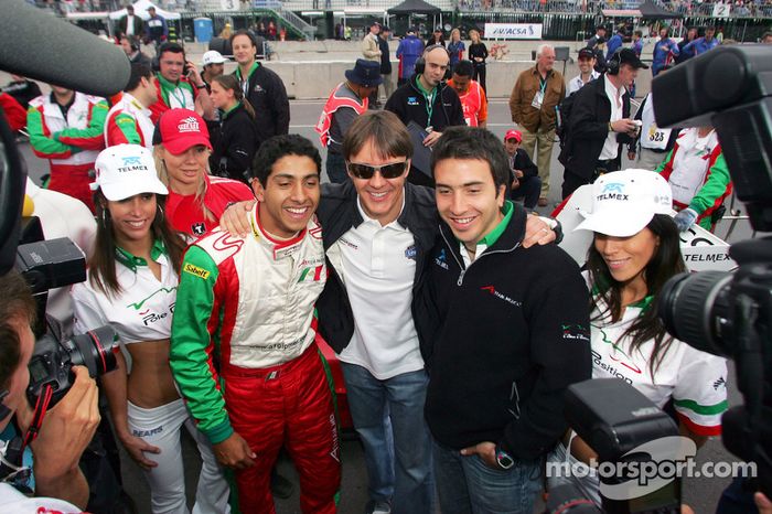 Salvador Duran, Adrián Fernández y David Martínez