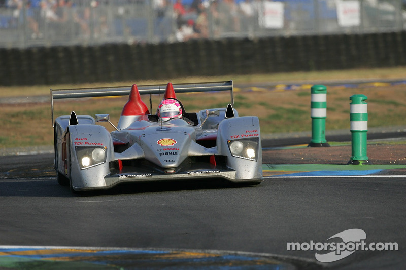 #8 Audi Sport Team Joest Audi R10: Marco Werner, Frank Biela, Emmanuele Pirro