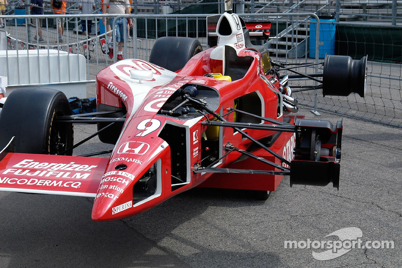 La voiture Cutaway Indy, utilisée pars ABC comme un outil pédagogique lors de la télédiffusion