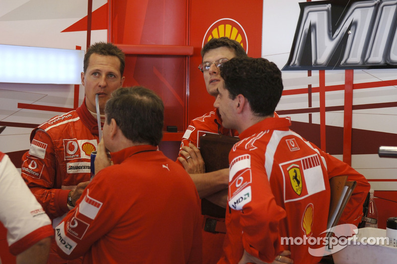 Michael Schumacher y Jean Todt