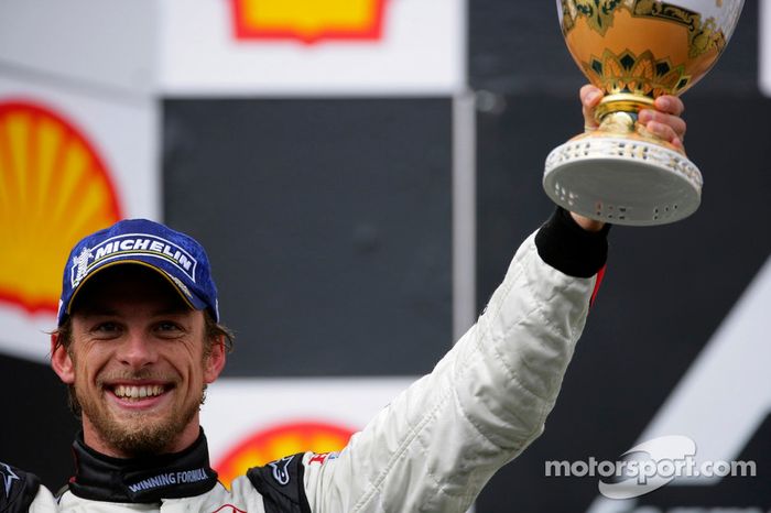 Jenson Button, ganador del GP de Hungría 2006