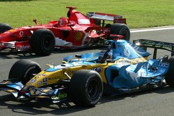 Fernando Alonso and Michael Schumacher