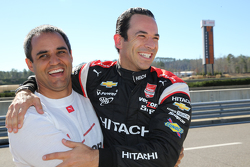 Juan Pablo Montoya, Team Penske Chevrolet, Helio Castroneves, Team Penske Chevrolet