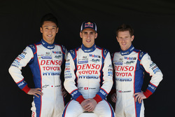 Kazuki Nakajima, Sebastien Buemi, Anthony Davidson, Toyota Racing