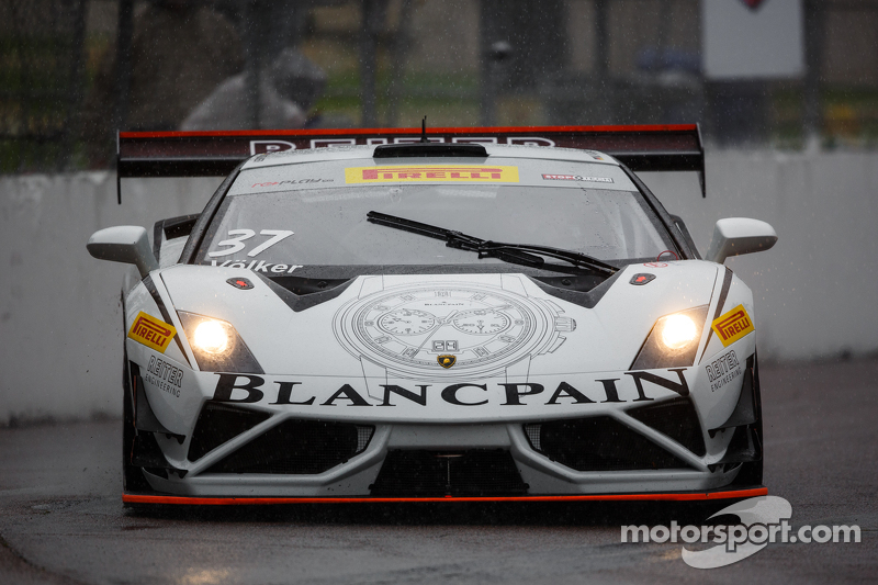 #37 Blancpain Racing Lamborghini Gallardo GT3 FL2: Maximilian Voelker