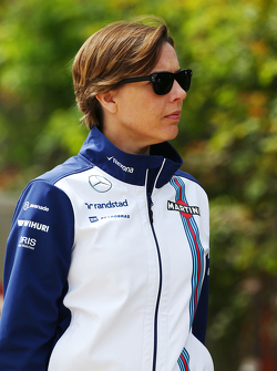 Claire Williams, Delegada en jefe de Williams