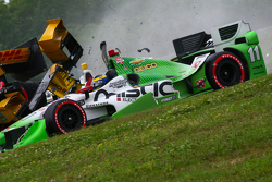 Симон Пажено, Team Penske Chevrolet, Райан Хантер-Рей, Andretti Autosport Honda, Себастьен Бурдэ, KV