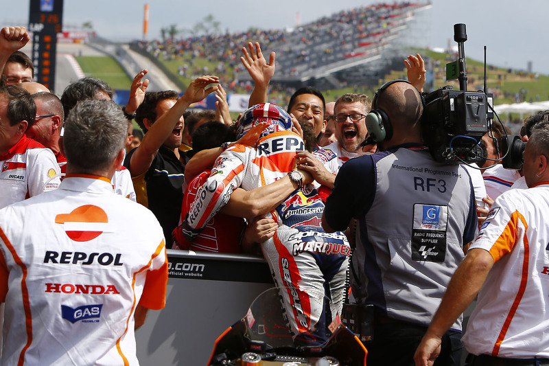 Pemenang balapan: Marc Marquez: Repsol Honda Team