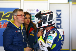 Christophe Lambert et Randy de Puniet, VOLTCOM Crescent Suzuki