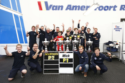 Joey Mawson and winner Mick Schumacher, Van Amersfoort Racing