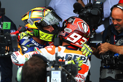 Marc Marquez et Valentino Rossi