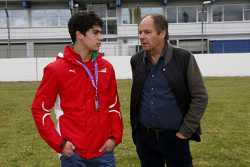 Lance Stroll avec Gerhard Berger