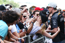 Нико Хюлькенберг, Sahara Force India F1 с фанатами