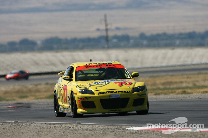 La Mazda RX-8 n°70 de SpeedSource (David Haskell, Sylvain Tremblay)