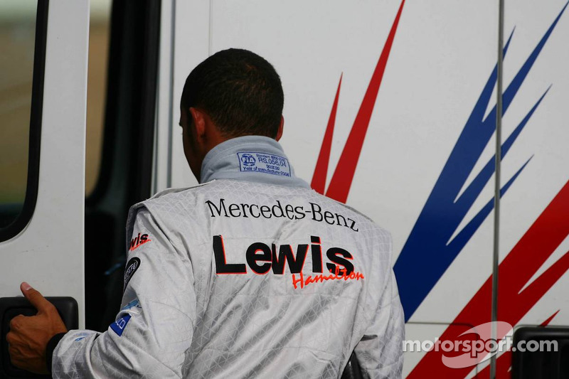 Lewis Hamilton, McLaren, nach Defekt