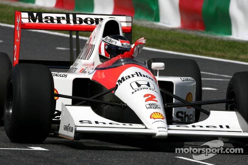 Gerhard Berger im McLaren Honda MP4/6 von 1991