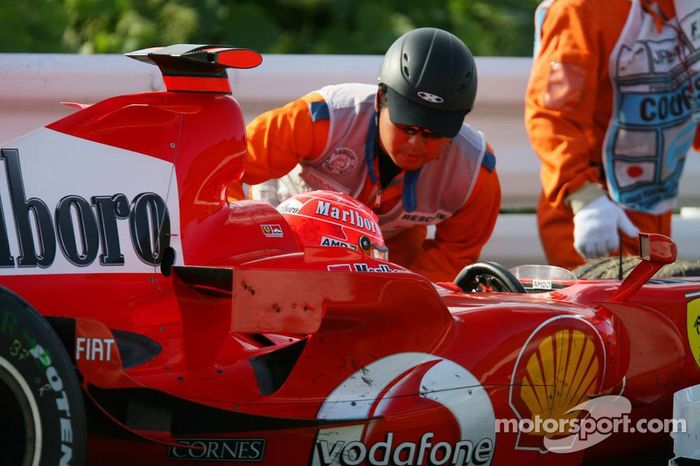 GP Japón 2006: muchos años después, humo