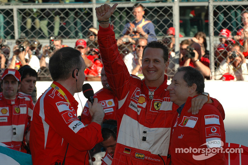 Michael Schumacher et Jean Todt