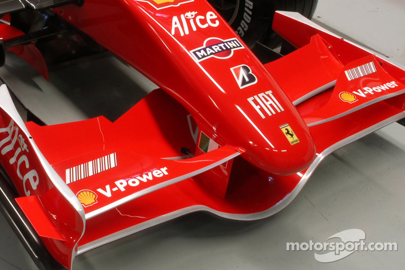 Detail of the new Ferrari F2007