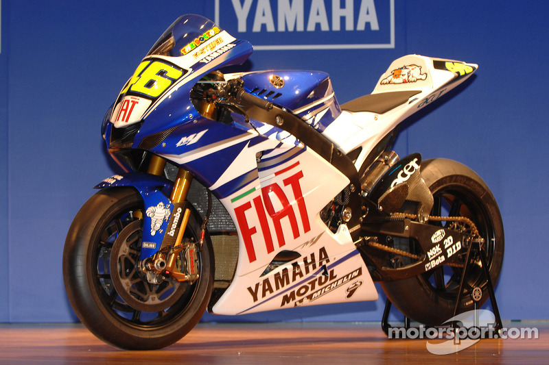 The Fiat Yamaha Team YZR-M1 800cc