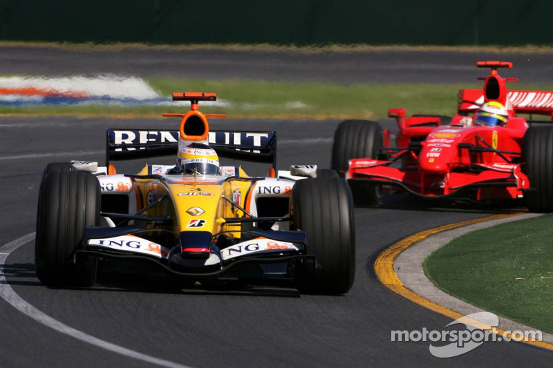 Giancarlo Fisichella, Renault F1 Team, Australië 2007