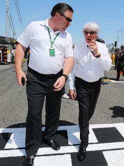 Bernie Ecclestone und Zak Brown, Just Marketing International