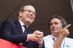 Principe Alberto II y Alejandro Agag, CEO de la Fórmula E