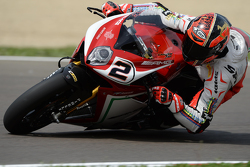 Leon Camier, MV Agusta, en piste à Imola