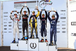 Pódio da Porsche GT3 Challenge - Cascavel