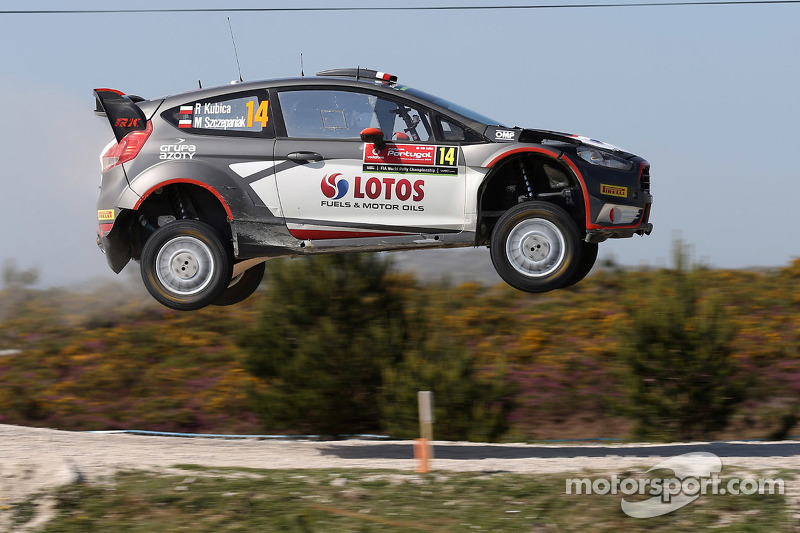 Robert Kubica y Maciek Szczepaniak, Ford Fiesta WRC