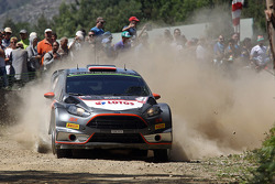 Robert Kubica et Maciek Szczepaniak, Ford Fiesta WRC